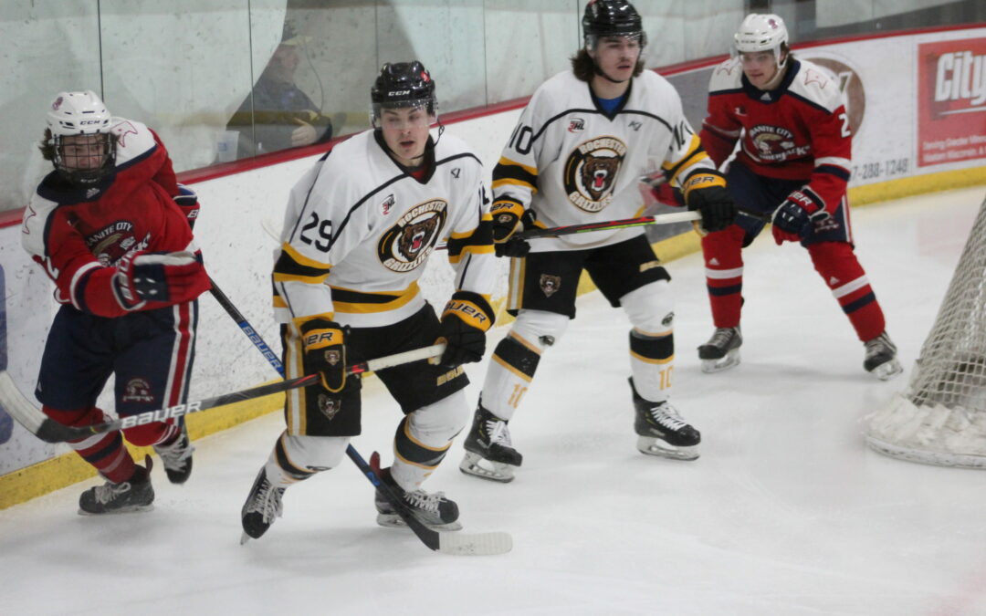 Schneider Leads the Charge as Grizzlies Beat Lumberjacks, 4-3