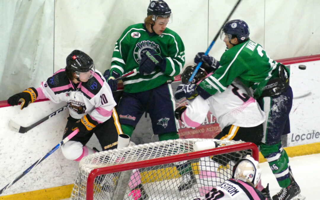 Grizzlies Defeat Bulls on Pink in the Rink Night, 3-1
