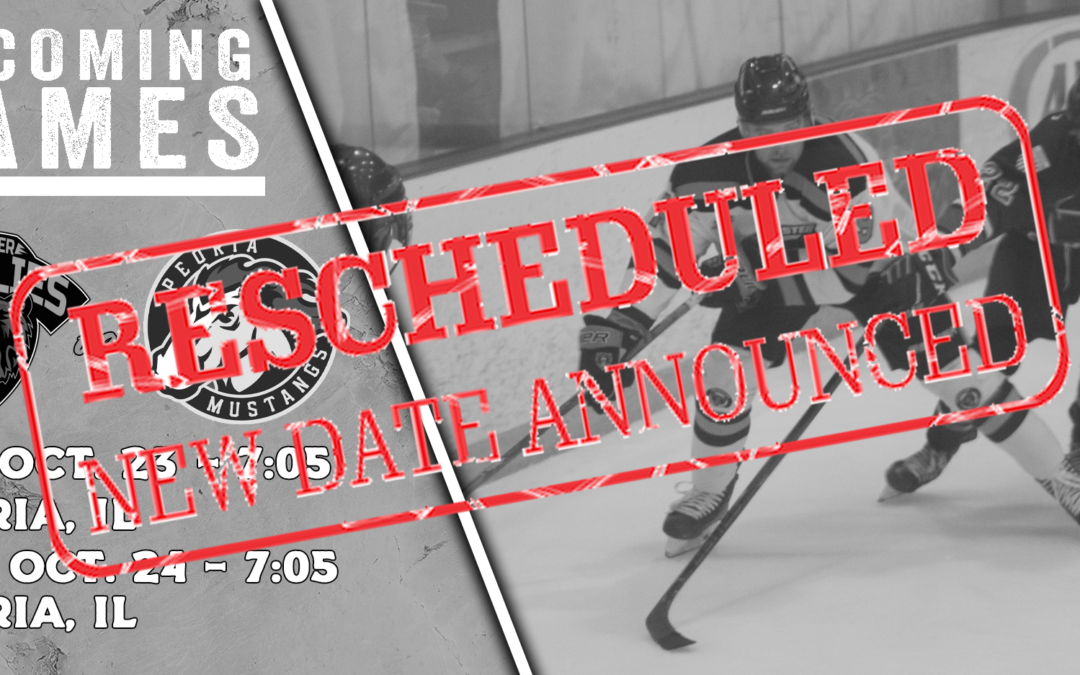 Grizzlies/Mustangs Series Rescheduled