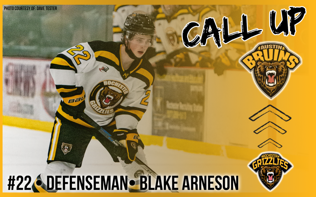 Defenseman Blake Arneson Loaned to NAHL Austin