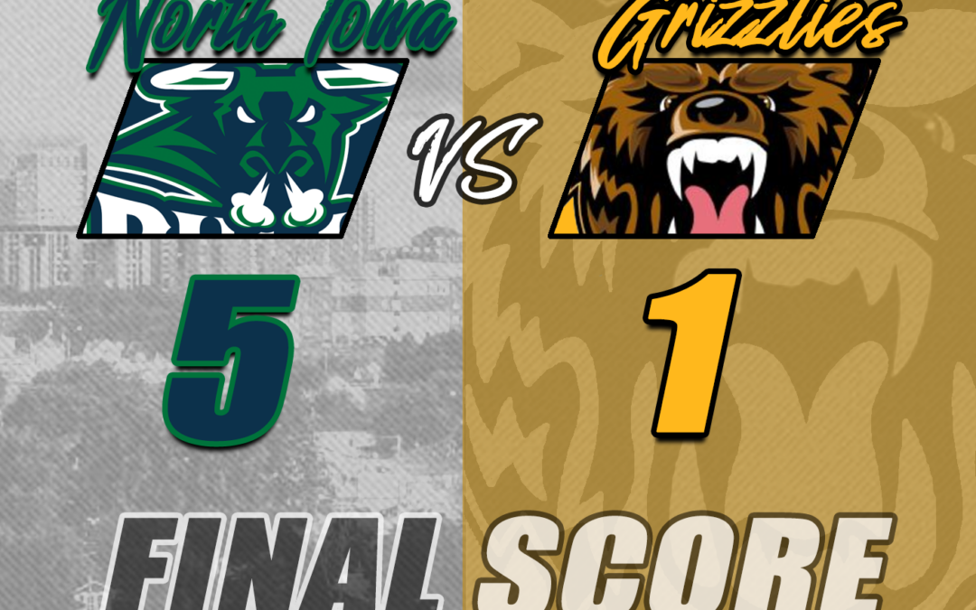 Fraser Cup Eludes Grizzlies, Fall to Bulls 5-1 in Final