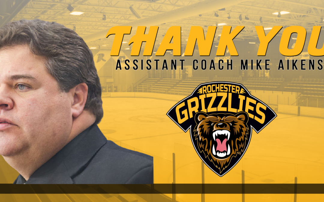Assistant Coach Mike Aikens Accepts Job with NAHL Anchorage Wolverines