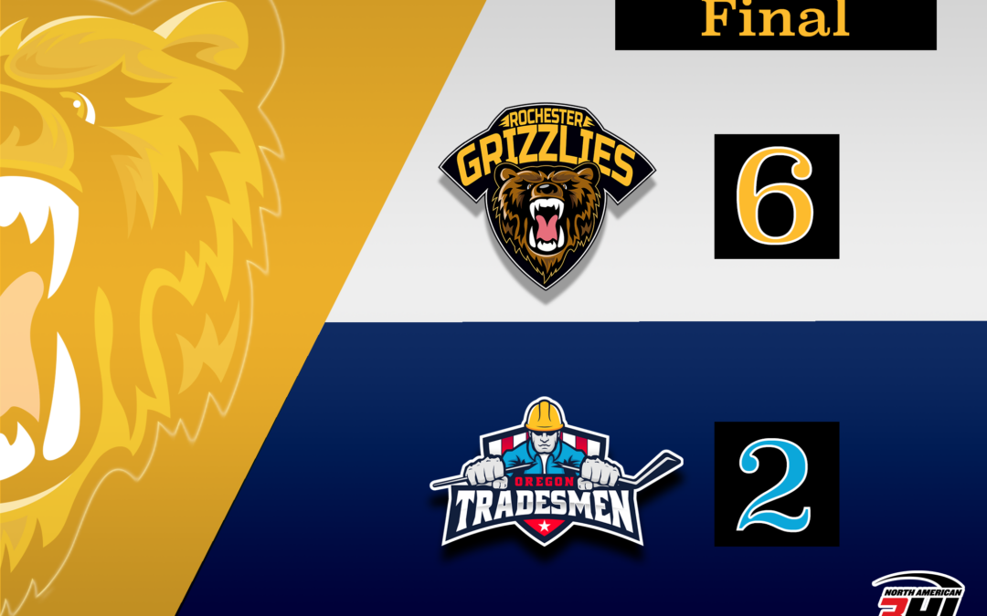 Grizzlies Snap Losing Streak with 6-2 Win Over Tradesmen