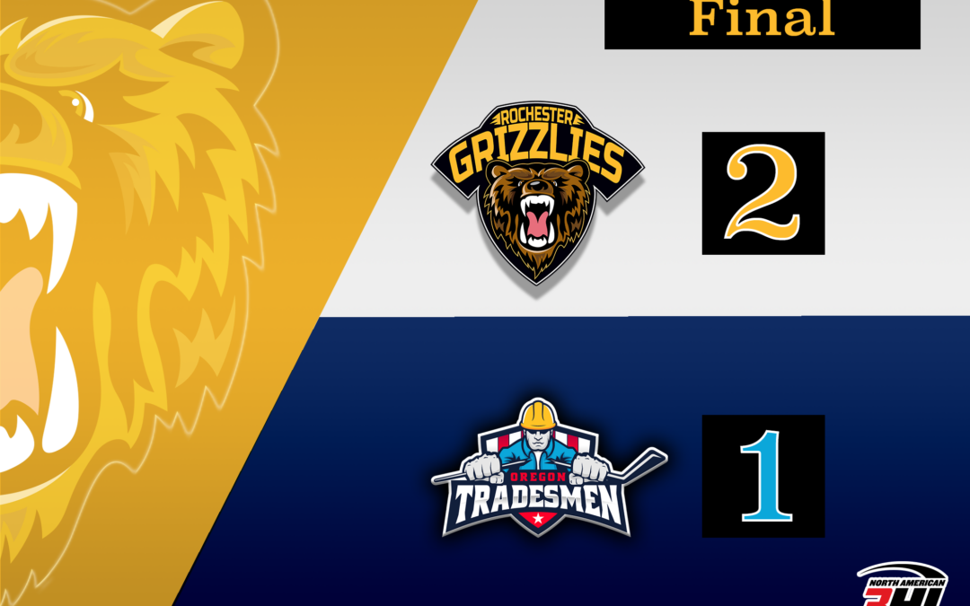 Grizzlies Win Hard Fought Battle Over Tradesmen, 2-1