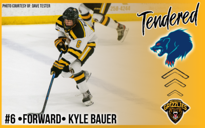 Kyle Bauer Signs NAHL Tender with Anchorage