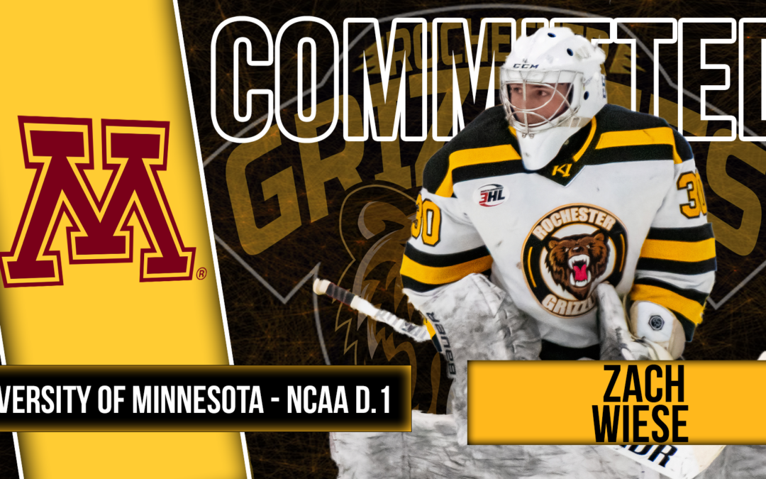 Zach Wiese Announces Commitment to University of Minnesota