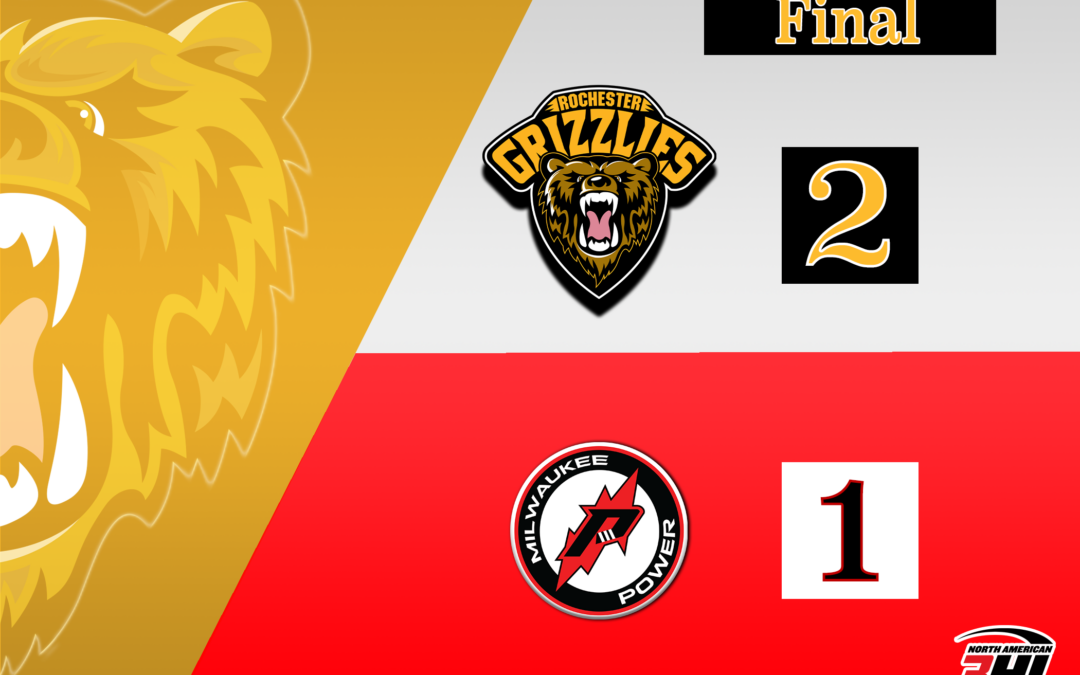 Van Tassel’s Late Goal Helps Grizzlies Snap Three-Game Skid