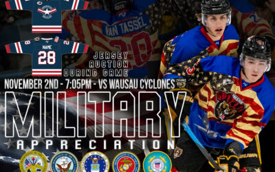 NOV. 1-2 – Weekend Preview – Grizz Host Cyclones, Battle on Military Appreciation Night