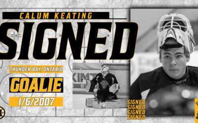 Rochester Grizzlies Acquire Goaltender Calum Keating