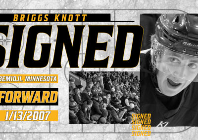 Grizzlies Add Bemidji Forward: Briggs Knott