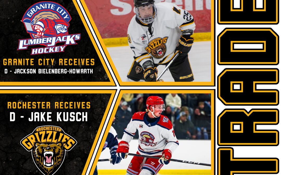 Grizzlies Trade for Defenseman; Jake Kusch