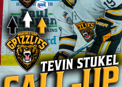 Tevin Stukel Called Up to Top NAHL Team, the Austin Bruins