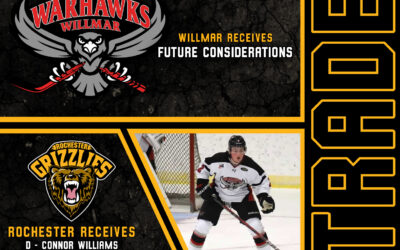 Grizzlies Acquire Connor Williams for Future Considerations