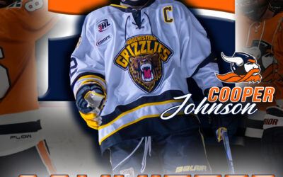 Grizzlies Captain, Cooper Johnson, Commits to ACHA DI; Midland University