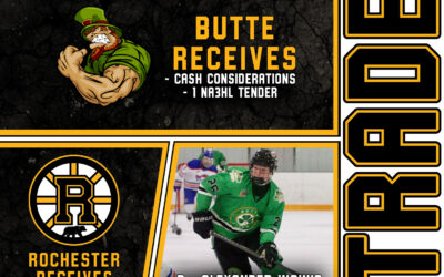 Grizzlies acquire Butte Irish top defenseman, Alexander Wainio