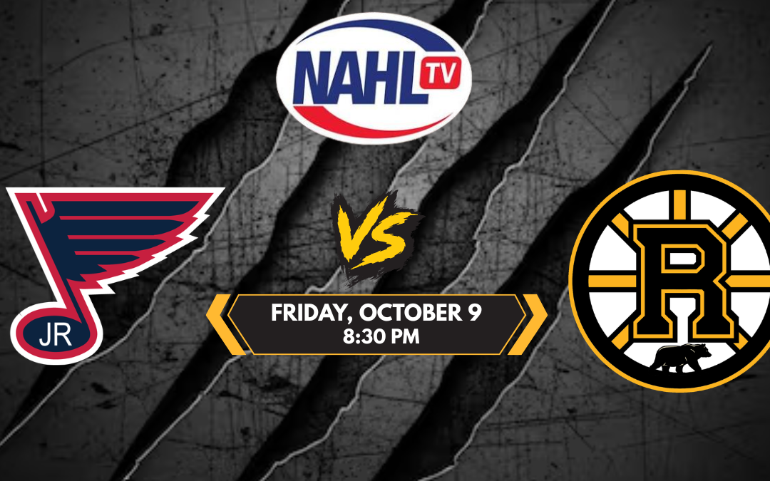 Rochester Grizzlies at St. Louis Jr. Blues, Friday Oct. 9