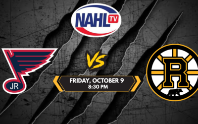 Rochester Grizzlies at St. Louis Jr. Blues, Friday Oct. 9